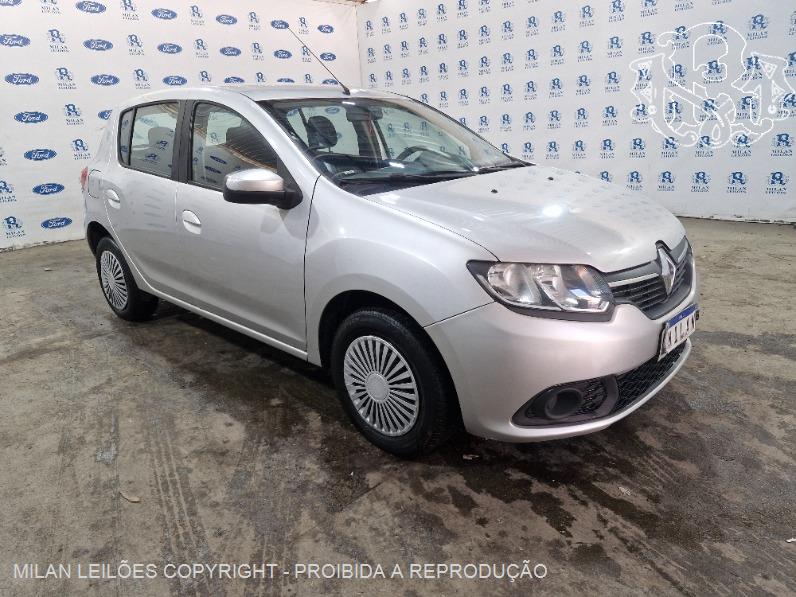 Renault Sandero Expression 2019 em leilão