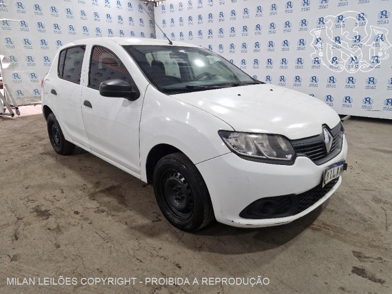 Renault Sandero Authentique 2019 em leilão