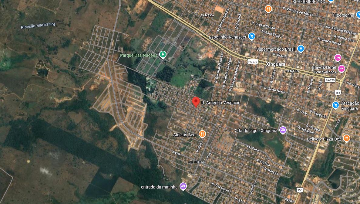 Imagem do imóvel Xinguará – PA. Bairro Jd América. Terreno. Áreas Totais. Terr. 594,00m²