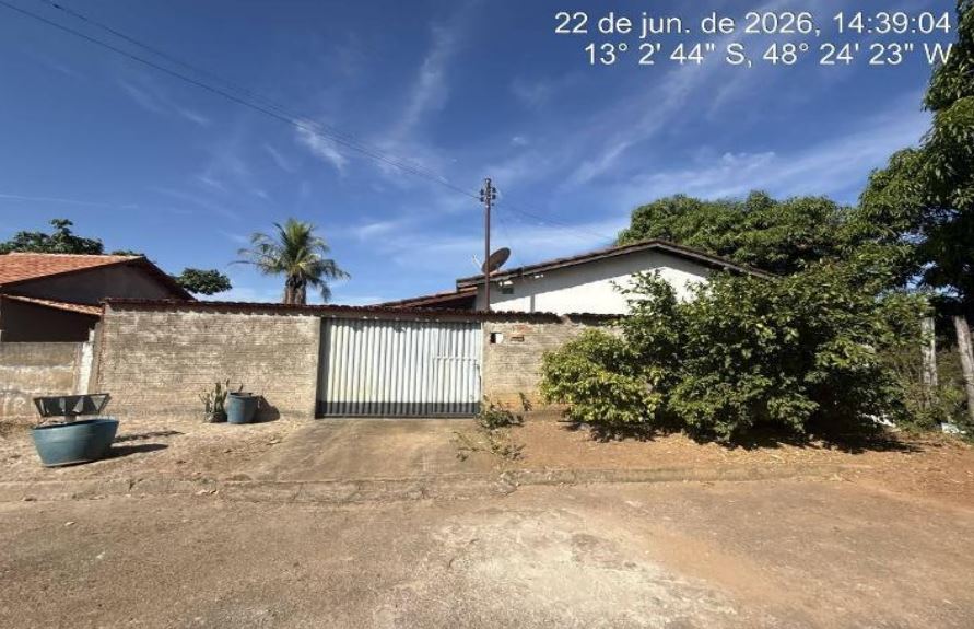 Imagem do imóvel Palmeirópolis - TO. Bairro Setor Central. Casa. Áreas Totais. Terr. 235,05m² e constr. 142,61m²