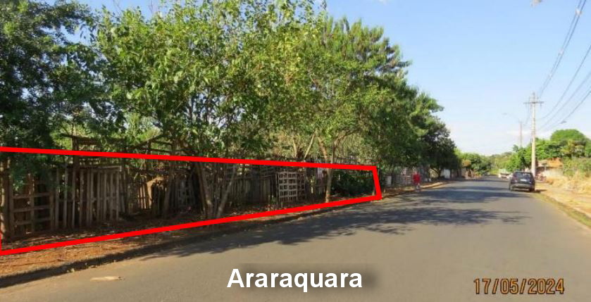 Imagem do imóvel Araraquara - SP. Bairro Jd Marialice. Terreno. Áreas Totais. Terr. 1.168,22m²
