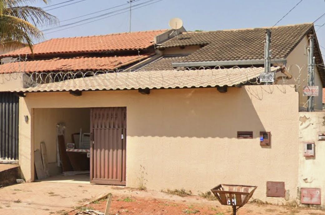 Imagem do imóvel Aparecida de Goiânia – GO. Bairro Jd. Cristal. Casa. Área Totais. Terr. 195,34m² e constr. 144,87m²
