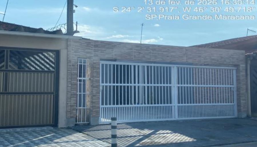 Imagem do imóvel Praia Grande - SP. Bairro Caiçara. Casa. Áreas Totais. Terr. 180,00m² e constr. 124,00m²
